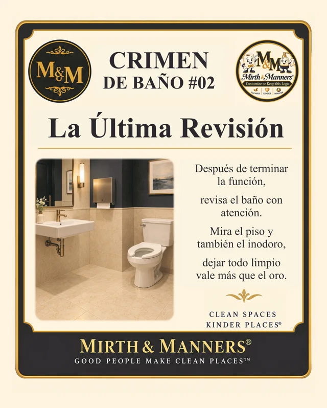 Crimen de Baño #02: La Última Revisión