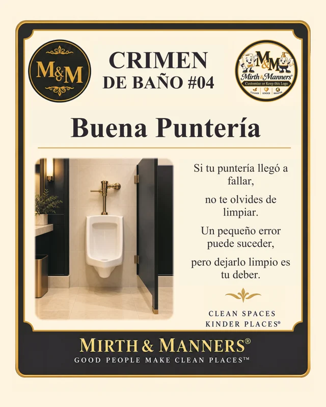Crimen de Baño #04: Buena Puntería