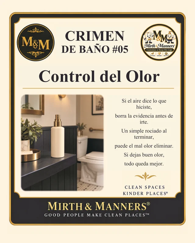 Crimen de Baño #05: Control del Olor